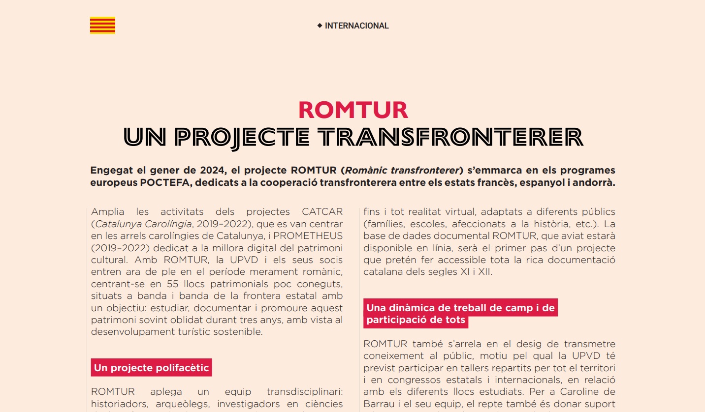 ROMTUR en el Mag’UPVD