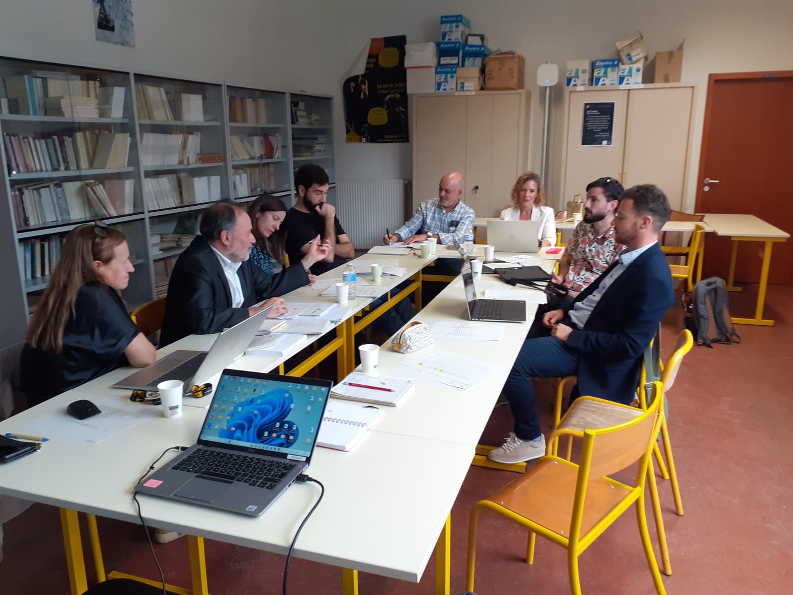Reunión de trabajo en Perpiñán