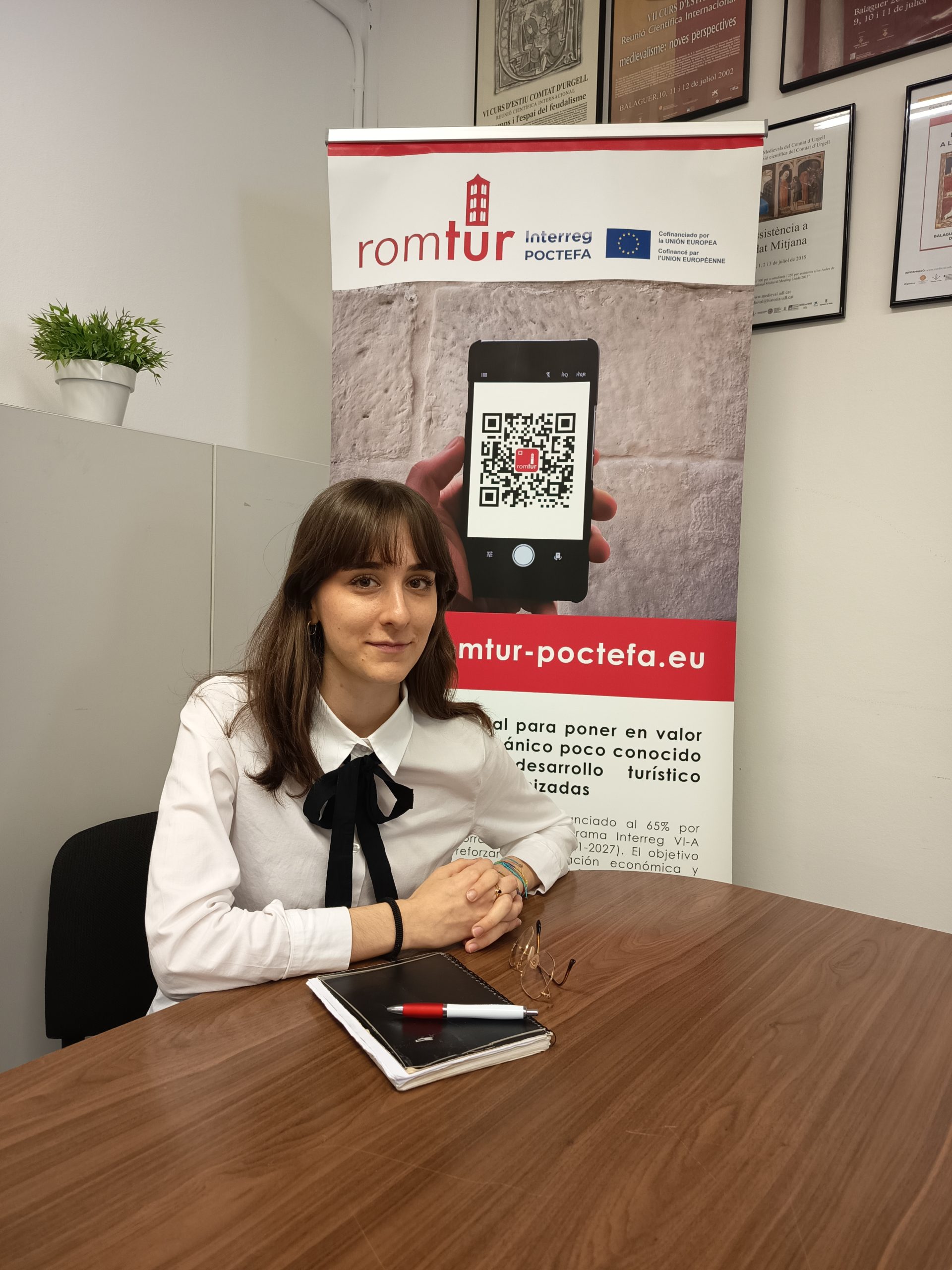 Nueva voluntaria IVY en ROMTUR