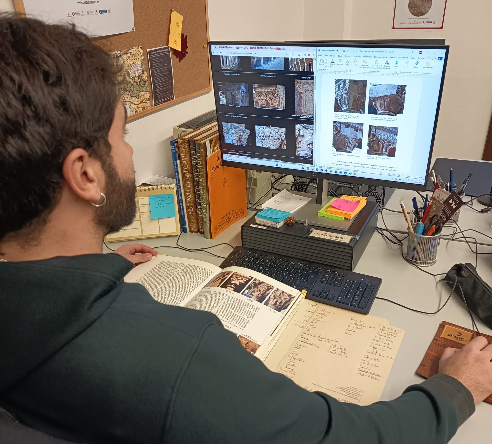 Seguimos avanzando con el estudio histórico-artístico de los monumentos ROMTUR