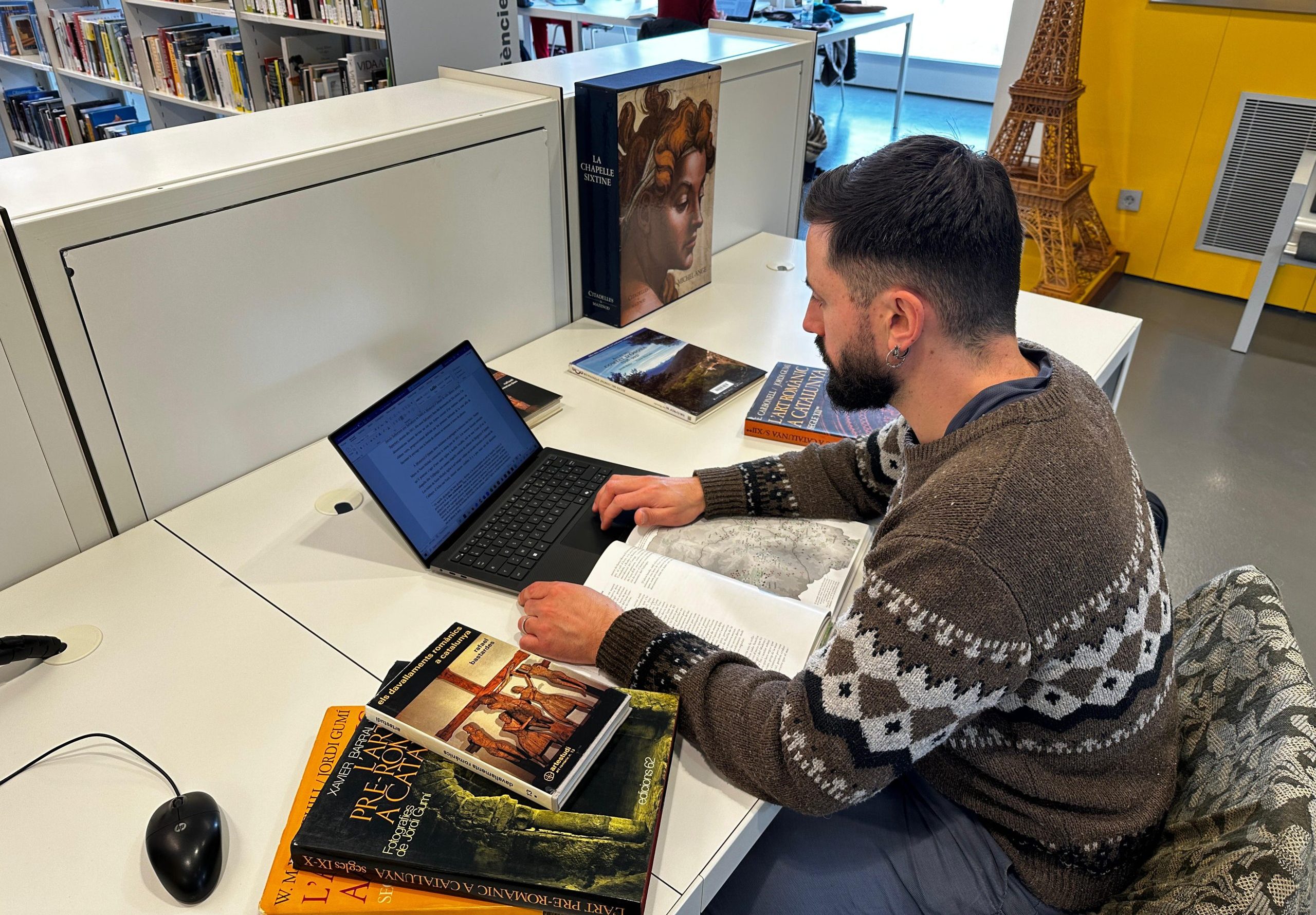 Investigación bibliográfica en Gironella